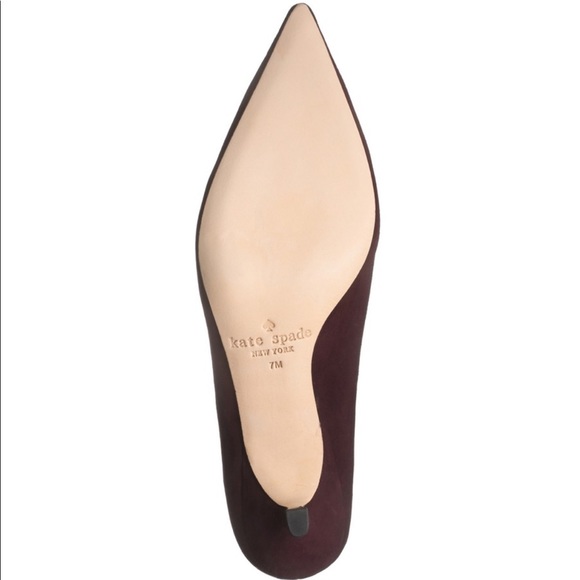 NWT Kate Spade Dale suede pumps - Picture 3 of 14